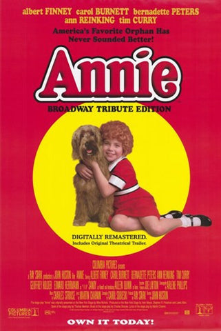 Annie Movie Poster Print