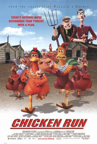 Chicken Run Movie Poster Print