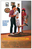 Nice Girls Don't Explode Movie Poster Print