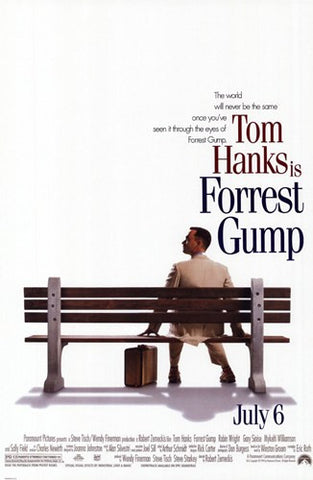 Forrest Gump Movie Poster Print