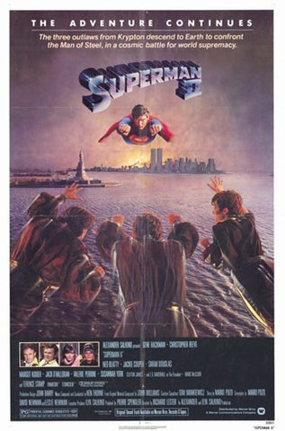 Superman 2 Movie Poster Print