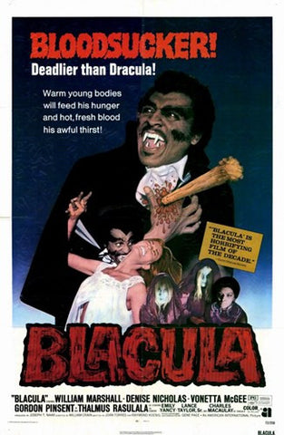 Blacula Movie Poster Print