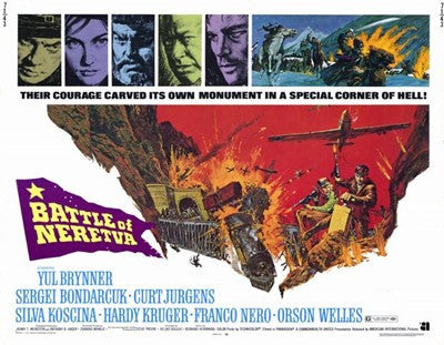 Battle of Neretva Movie Poster Print
