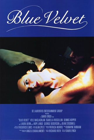 Blue Velvet Movie Poster Print
