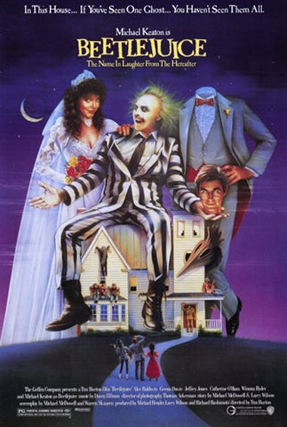 Beetlejuice Movie Poster Print