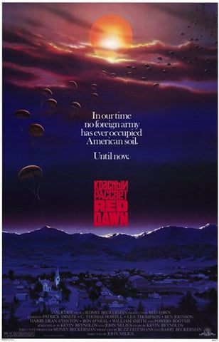 Red Dawn Movie Poster Print