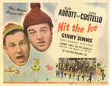 Abbott and Costello, Hit the Ice, c.1943 Movie Poster Print