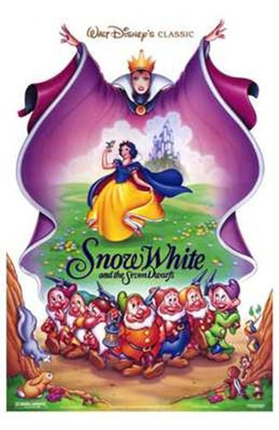 Snow White and the Seven Dwarfs Movie Poster Print