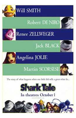 Shark Tale Movie Poster Print