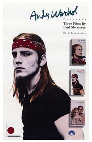 Paul Morrissey Trilogy Movie Poster Print