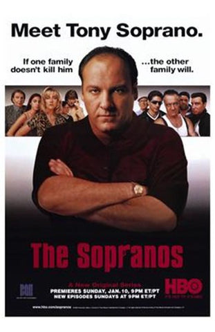 Sopranos Movie Poster Print