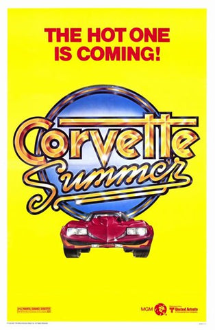 Corvette Summer Movie Poster Print