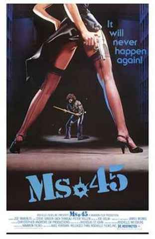 Ms 45 Movie Poster Print