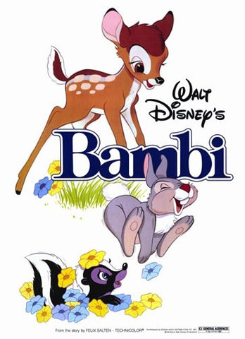 Bambi Movie Poster Print