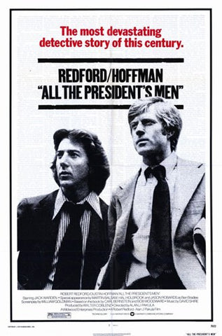 All the President's Men Movie Poster Print