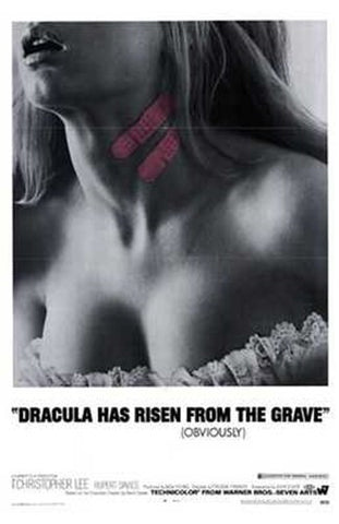 Dracula Has Risen from the Grave Movie Poster Print