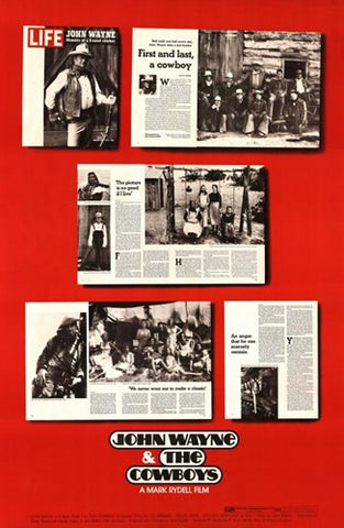 Cowboys Movie Poster Print