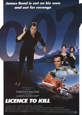 Licence to Kill Movie Poster Print