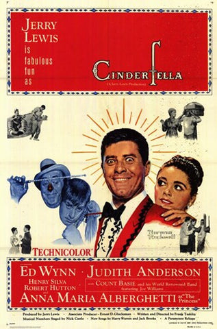 Cinderfella Movie Poster Print