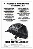 Full Metal Jacket Movie Poster Print