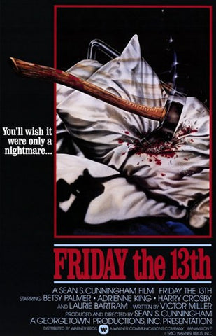Friday the 13Th Movie Poster Print