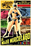 Bat-Woman Movie Poster Print
