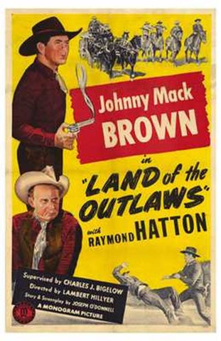 Land of the Outlaws Movie Poster Print