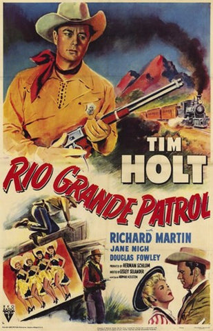 Rio Grande Patrol Movie Poster Print