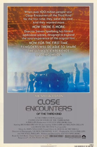 Close Encounters of the Third Kind Movie Poster Print