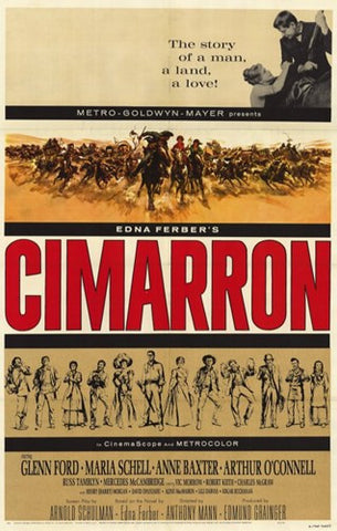 Cimarron Movie Poster Print