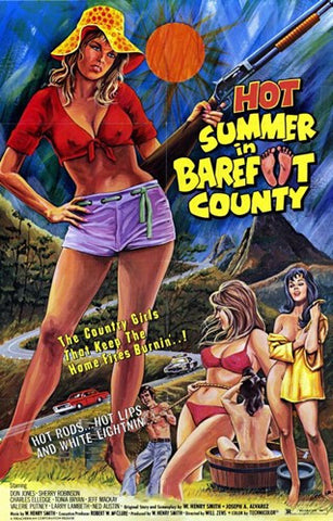 Hot Summer in Barefoot Country Movie Poster Print