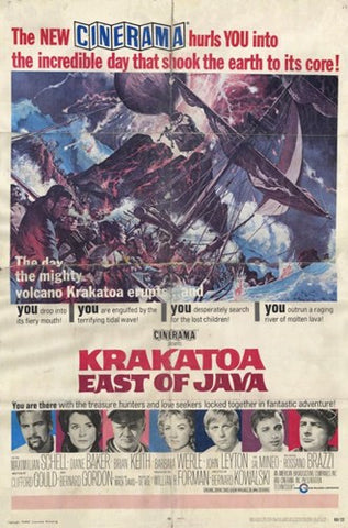 Krakatoa East of Java Movie Poster Print