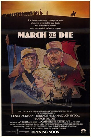 March or Die Movie Poster Print