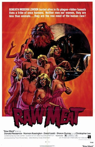 Raw Meat Movie Poster Print