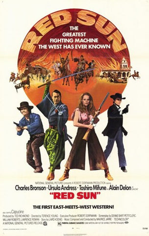 Red Sun Movie Poster Print