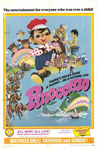 Pinocchio Movie Poster Print
