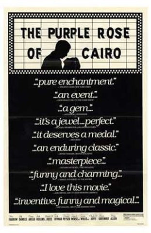 Purple Rose of Cairo Movie Poster Print