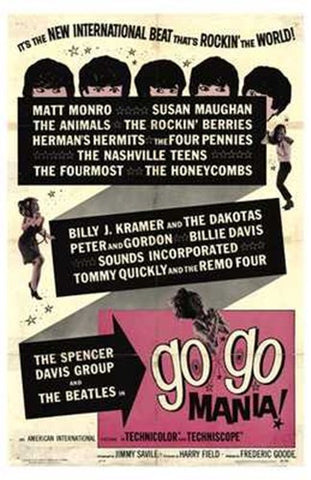 Go-Go Mania Movie Poster Print
