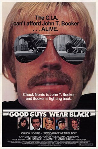 Good Guys Wear Black Movie Poster Print