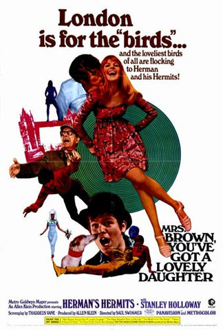 Mrs Brown You've Got a Lovely Daughter Movie Poster Print