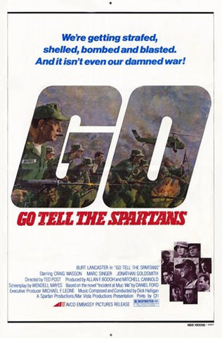 Go Tell the Spartans Movie Poster Print