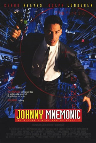 Johnny Mnemonic Movie Poster Print