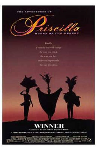 Adventures of Priscilla Movie Poster Print