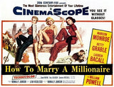 How to Marry a Millionaire, c.1953 - style A Movie Poster Print