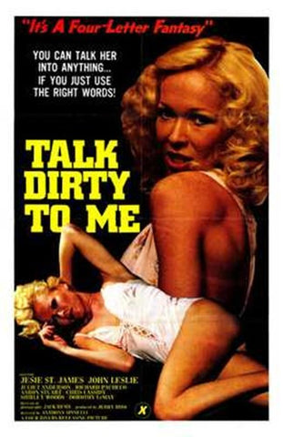 Talk Dirty to Me Movie Poster Print