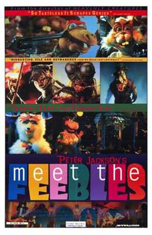 Meet the Feebles Movie Poster Print