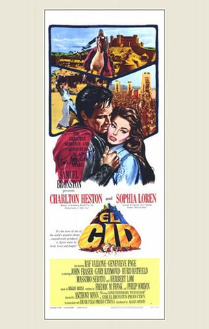 El Cid Movie Poster Print