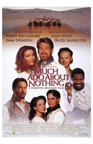 Much Ado About Nothing Movie Poster Print