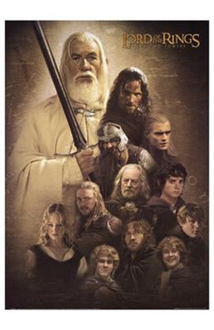 Lord of the Rings: the Two Towers Movie Poster Print