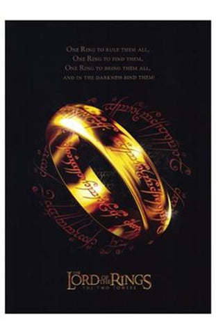 Lord of the Rings: the Two Towers Movie Poster Print